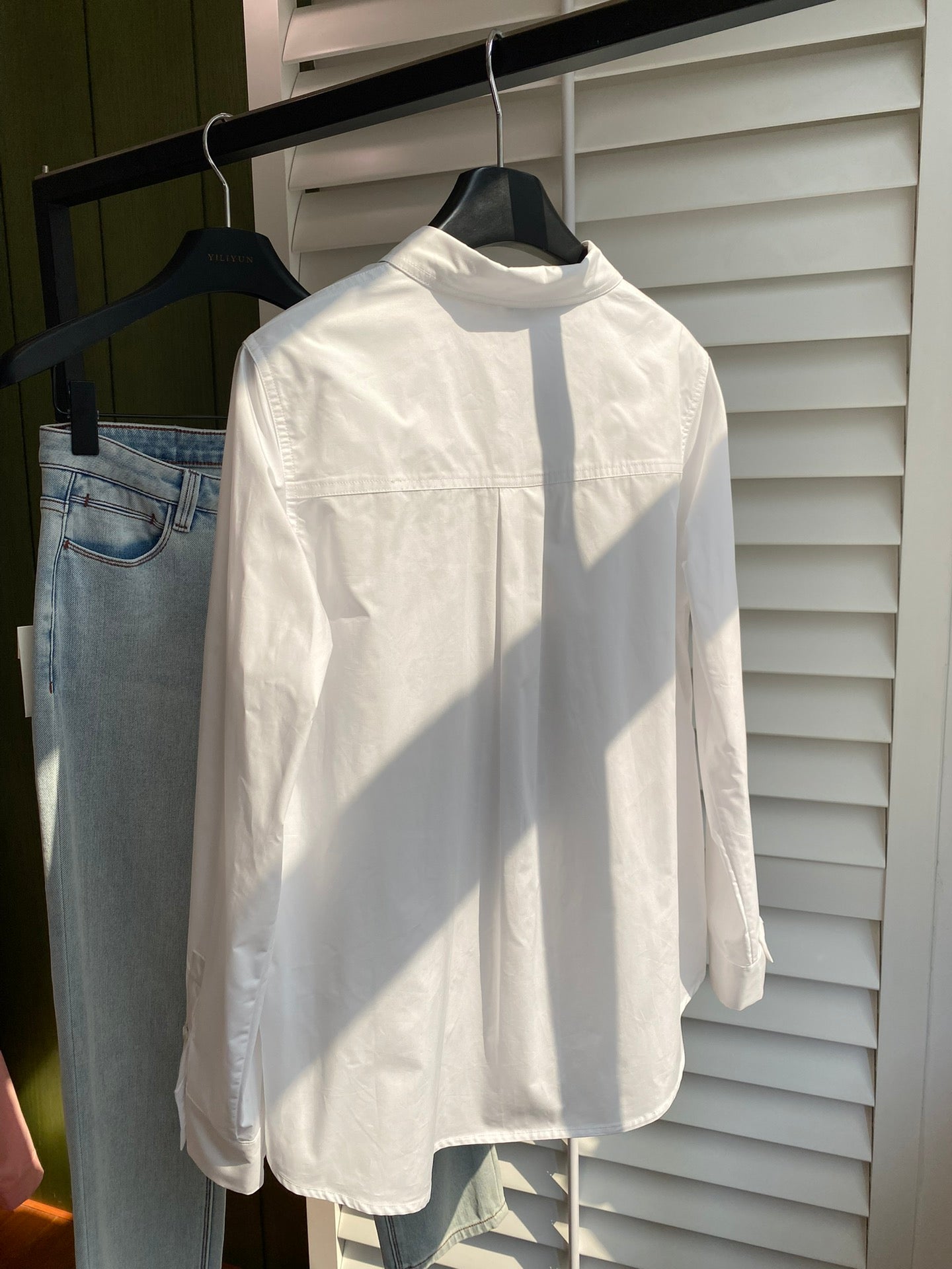Loewe 2025 Embroidered Shirt White Cotton