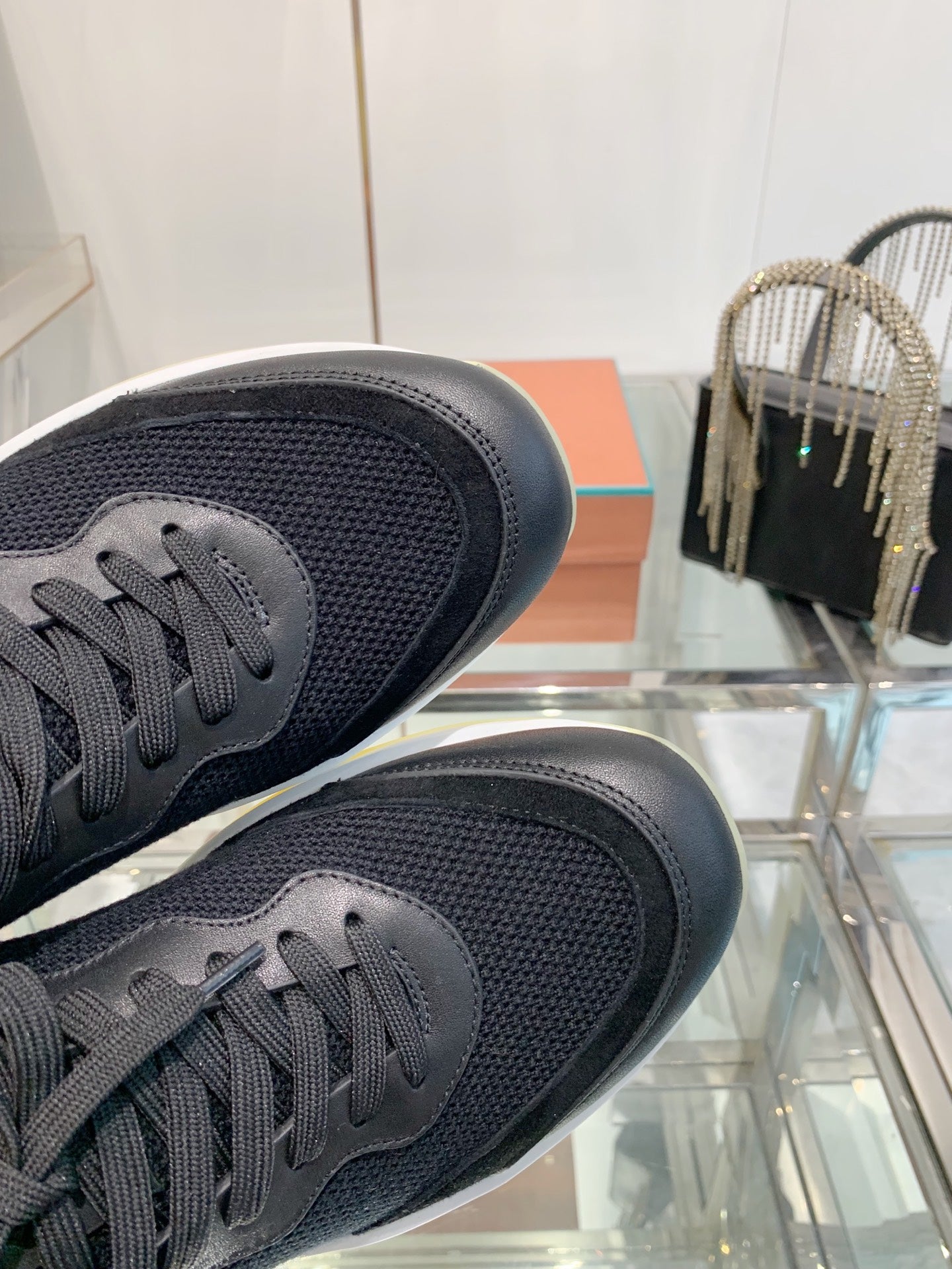LP Flexy Walk Men's Sneaker Black Wool 307251