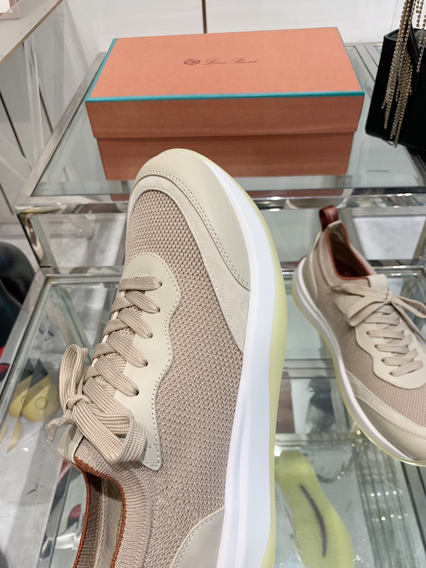 LP Flexy Walk Men's Sneaker Light Pink Wool 307255