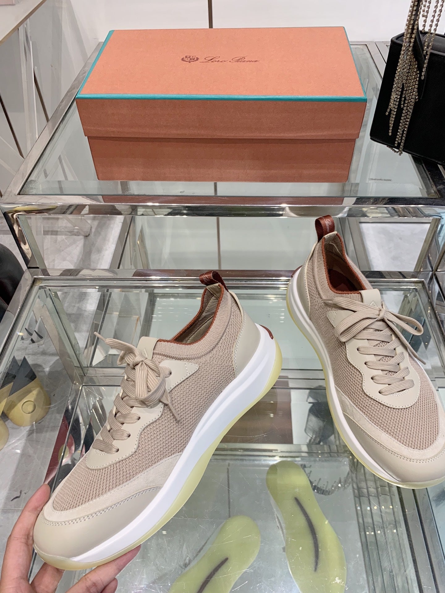LP Flexy Walk Men's Sneaker Light Pink Wool 307255