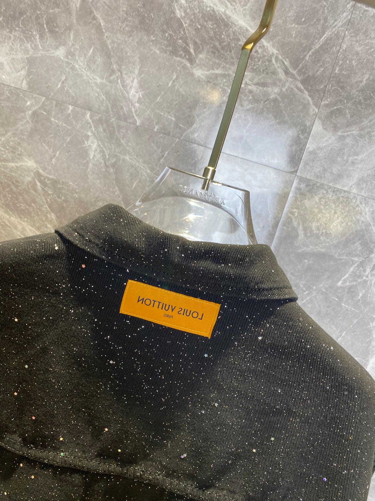 LV BLACK DENIM JACKET 239583