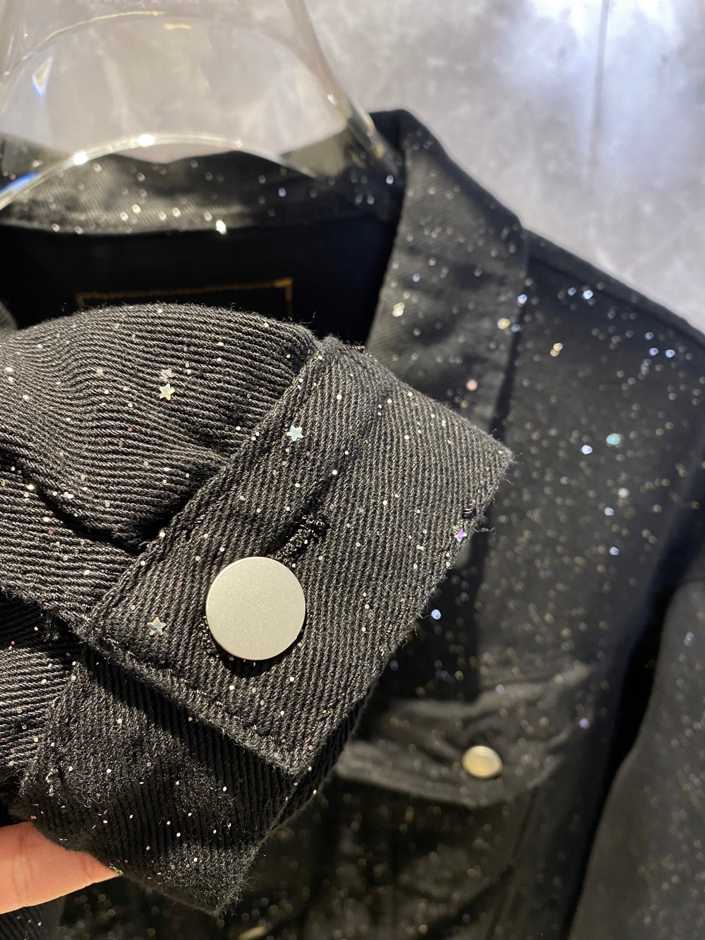 LV BLACK DENIM JACKET 239583