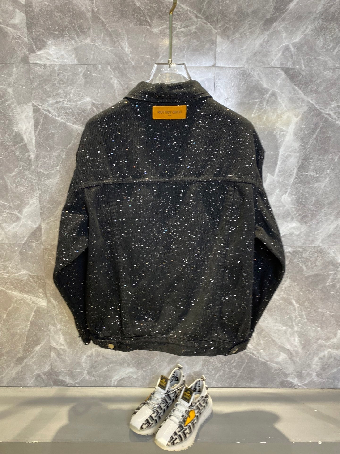 LV BLACK DENIM JACKET 239583