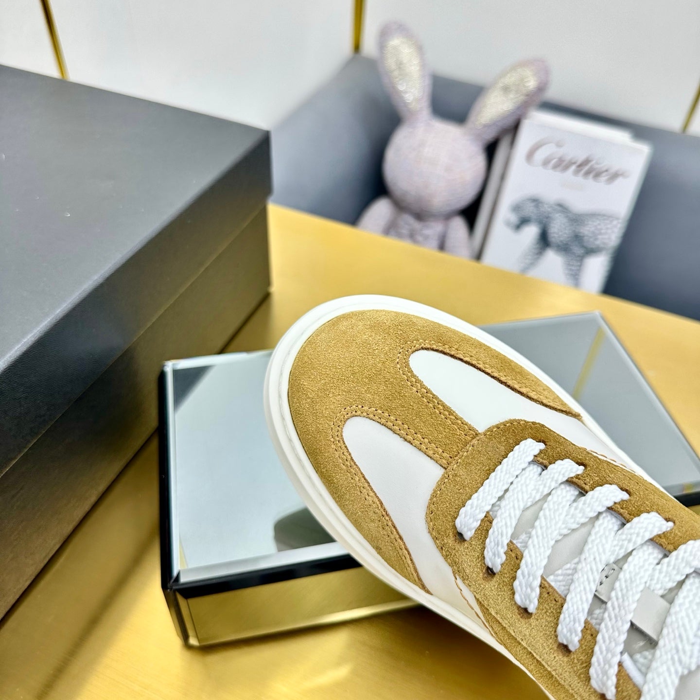 CC 25 Sneaker Brown mix White Suede 238473
