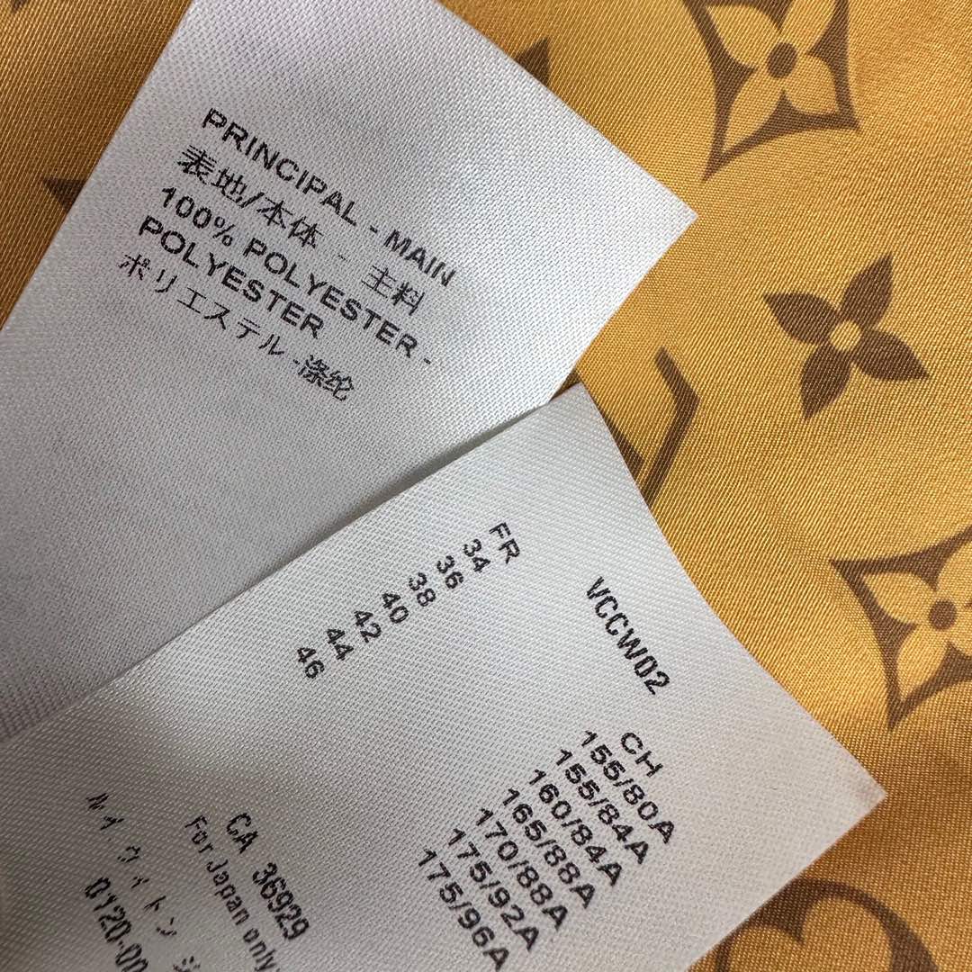 Lv Check Hooded Black White Parka 224851