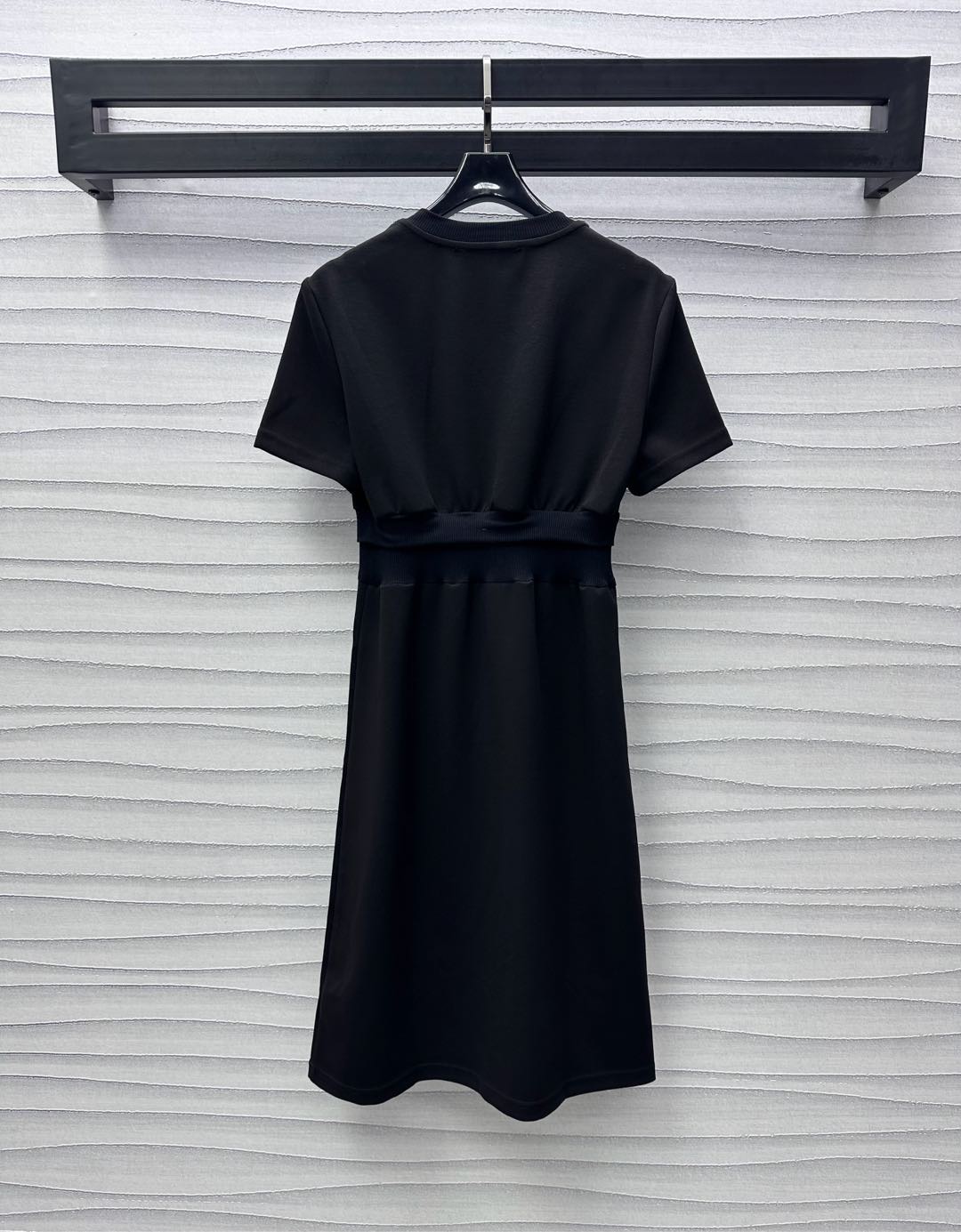 LV Black Cotton Dress
