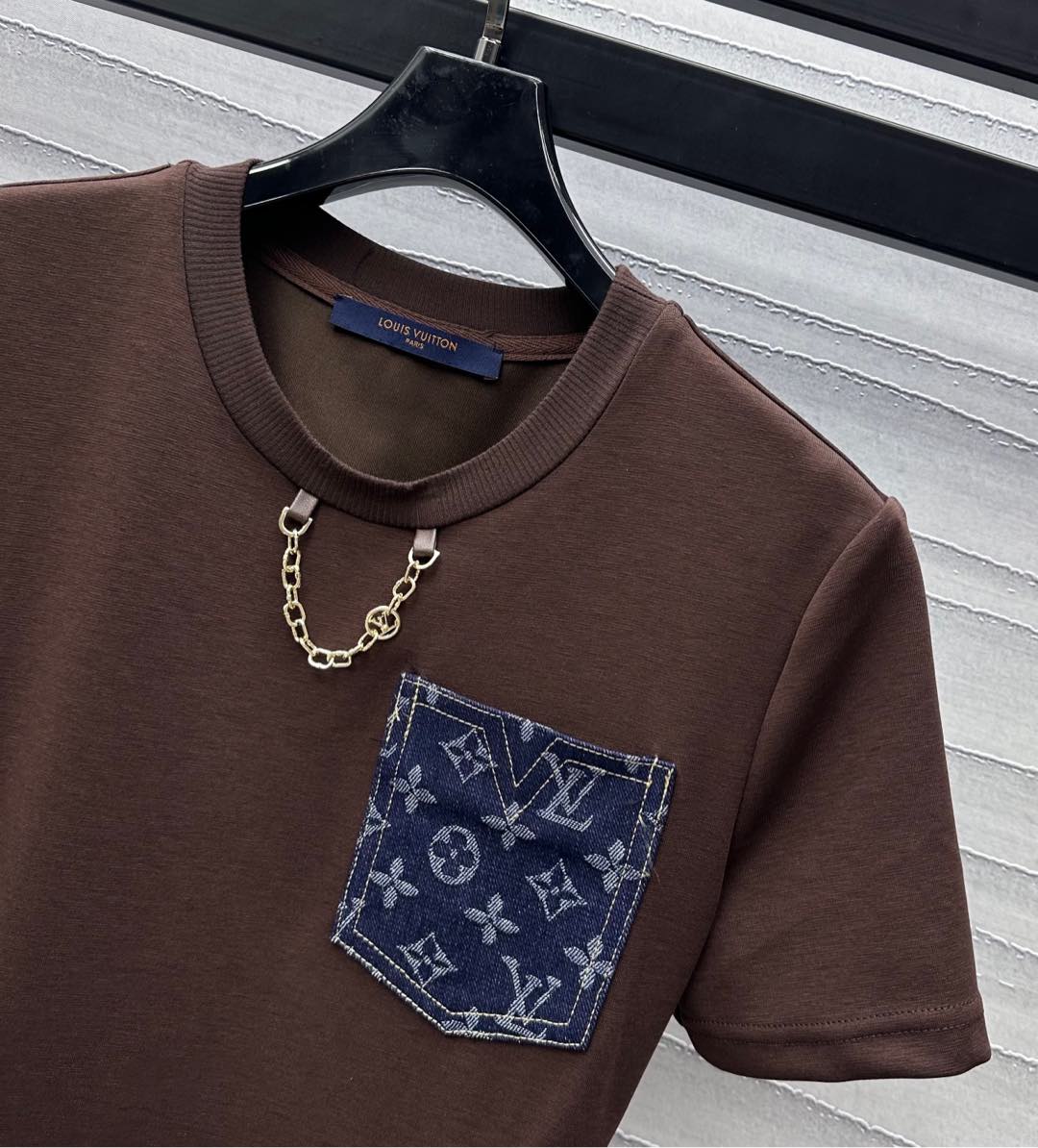 LV Chocolate Cotton Dress