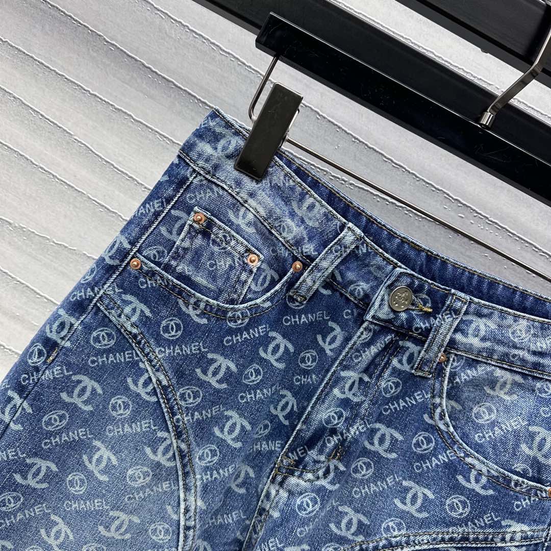 CC 25 Jean Blue Denim Monogram 224857
