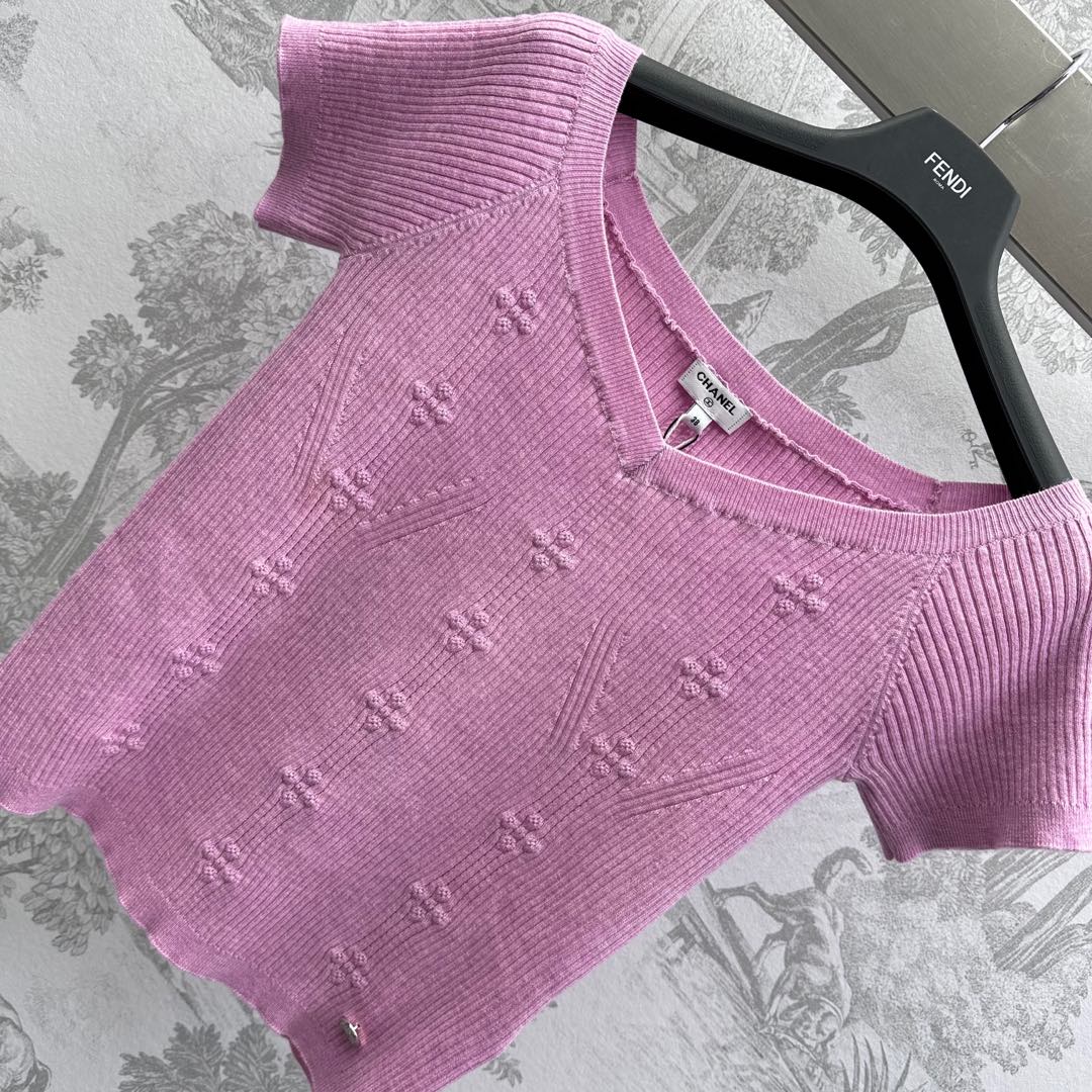CC 25 V-Neck Shirt Cachemire 232035