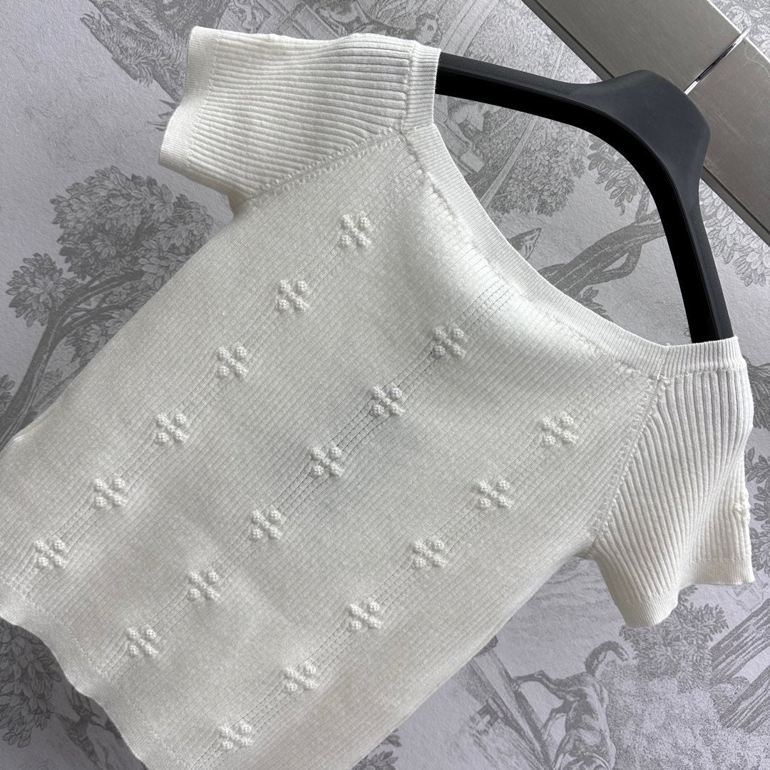CC 25 V-Neck Shirt Cachemire 232035