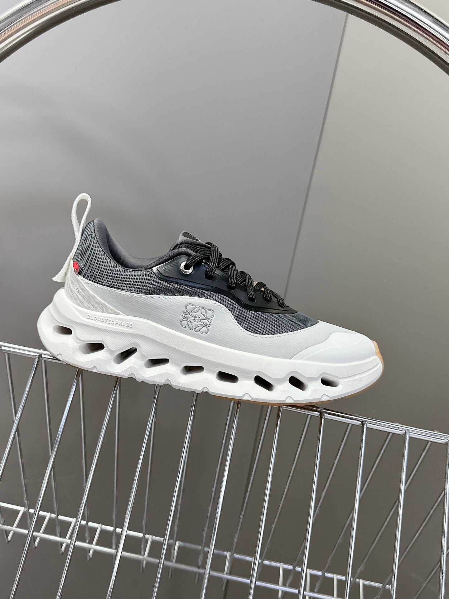 Loewe x On Cioudtilt Black Grey Sneaker Mesh Rubber