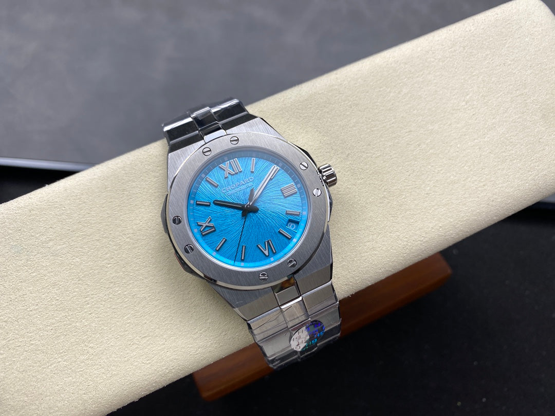 Alpine Eagle 41mm Silver Blue Dial