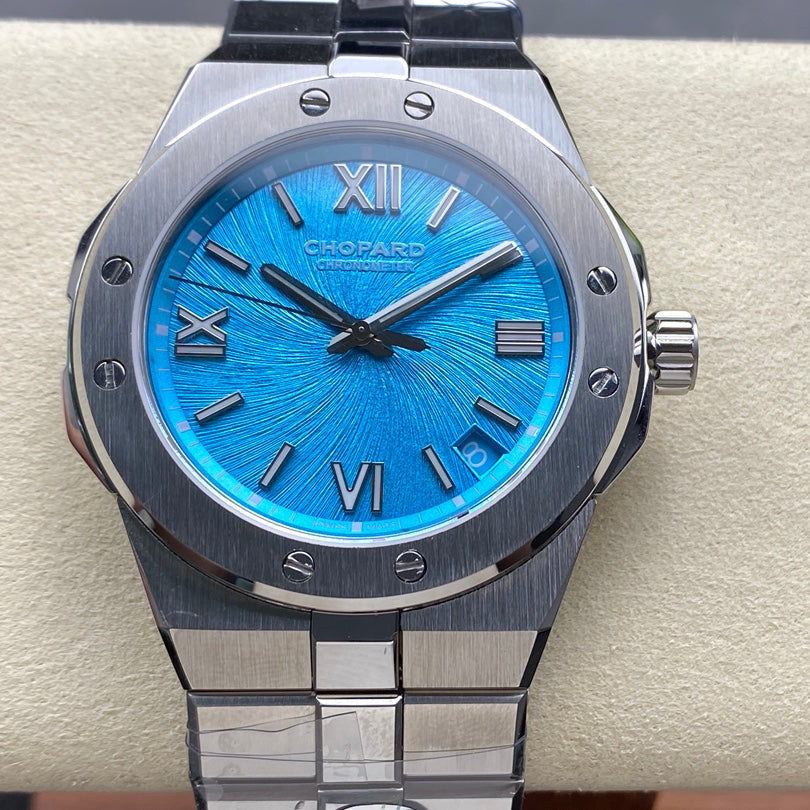 Alpine Eagle 41mm Silver Blue Dial