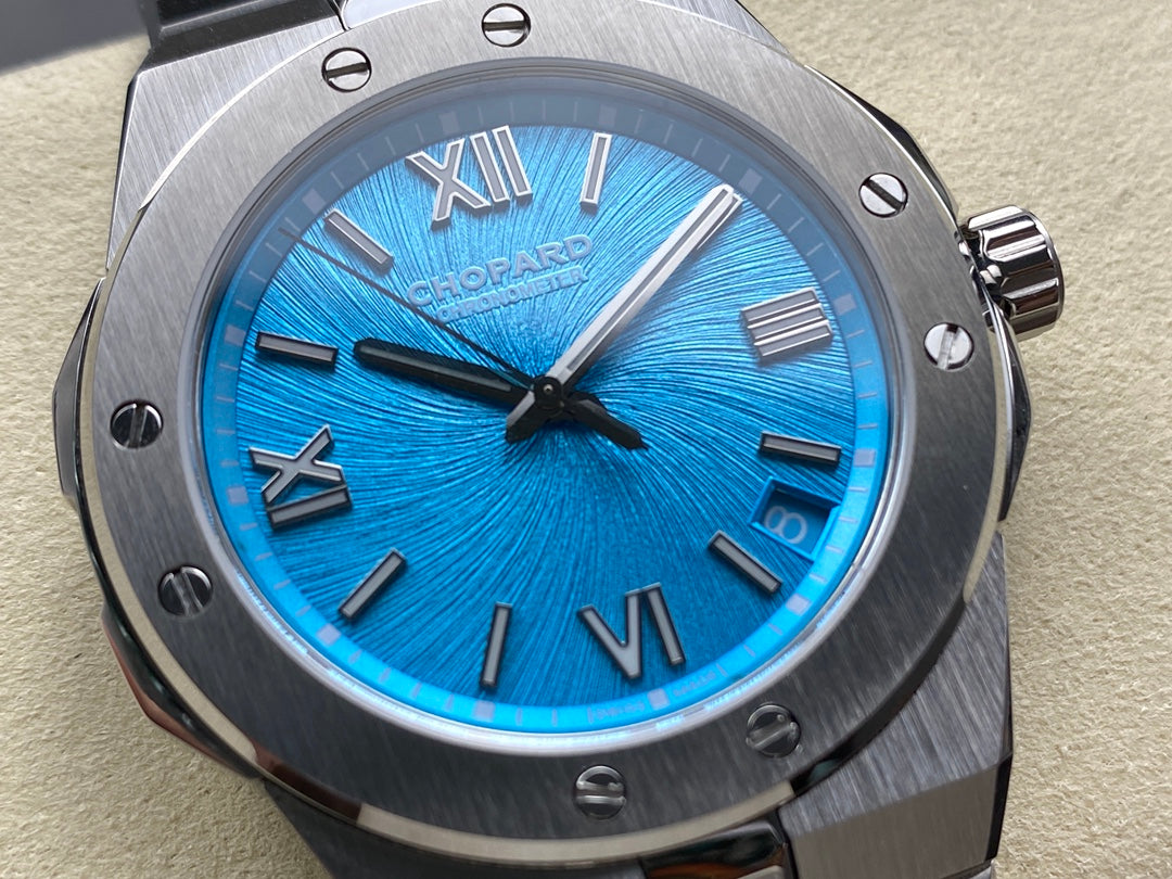 Alpine Eagle 41mm Silver Blue Dial