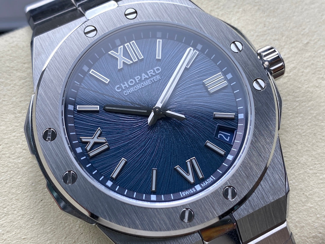 Alpine Eagle 41mm Silver Blue Dial