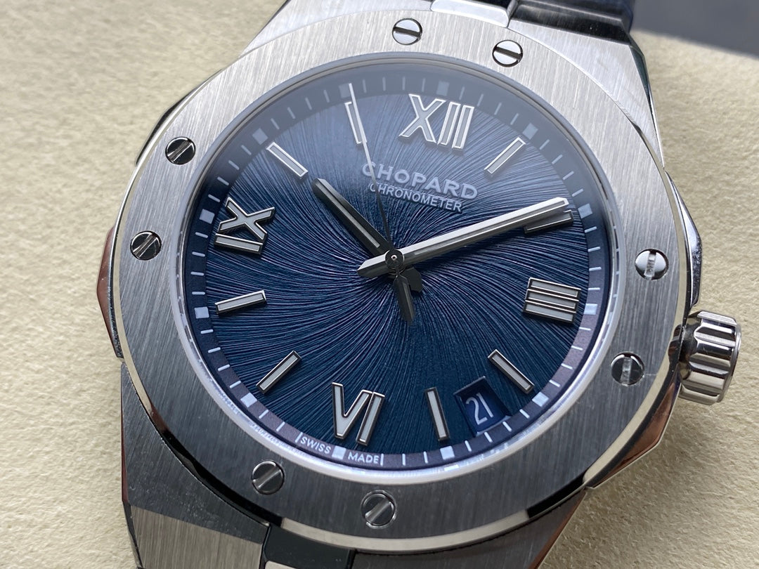 Alpine Eagle 41mm Silver Blue Dial