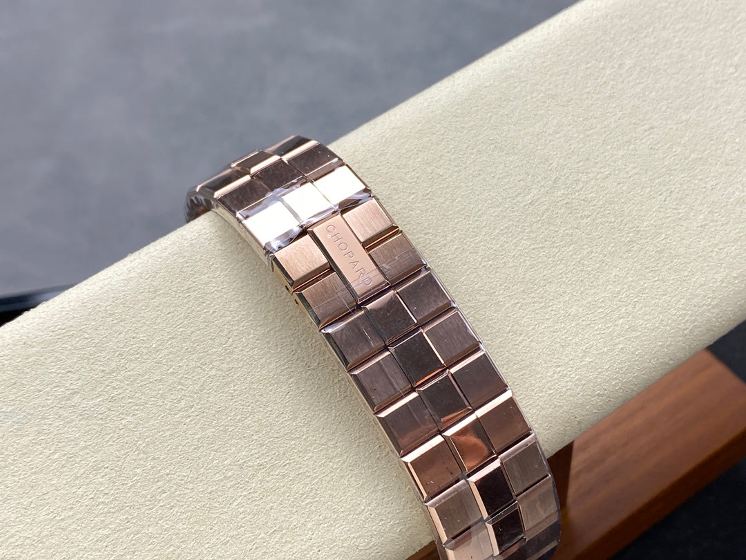 Alpine Eagle 41mm Pink Gold Green Dial