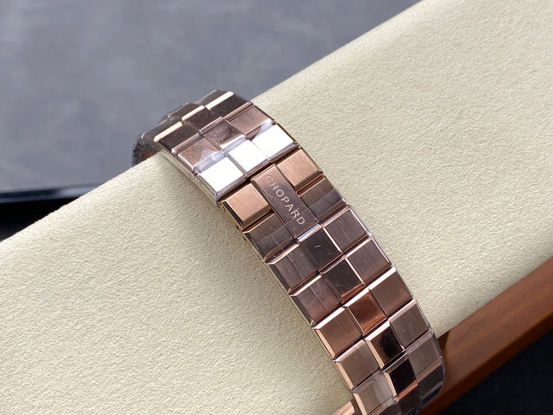 Alpine Eagle 41mm Pink Gold Red Dial