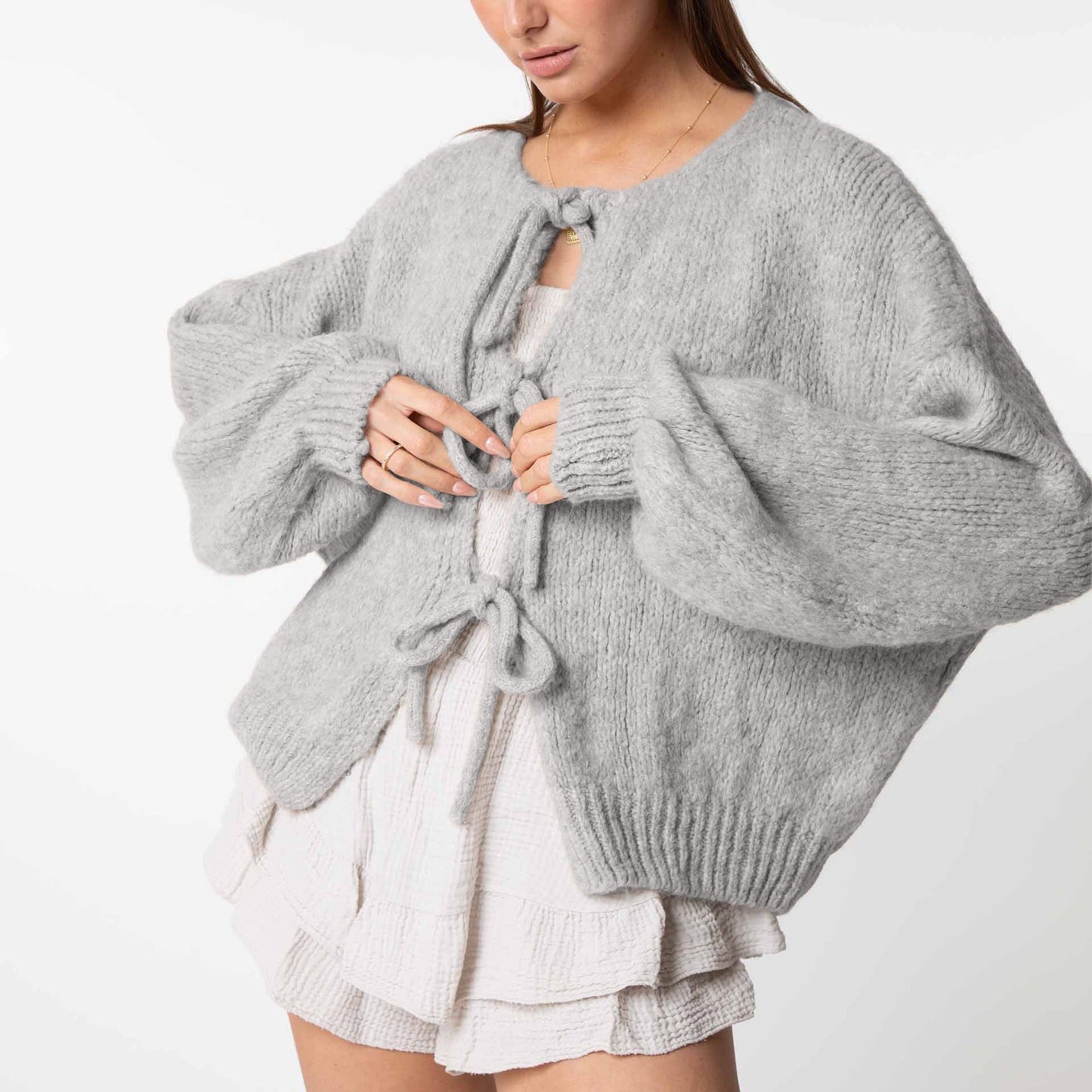 SERGIO | Gemütliche Strickjacke in Übergröße