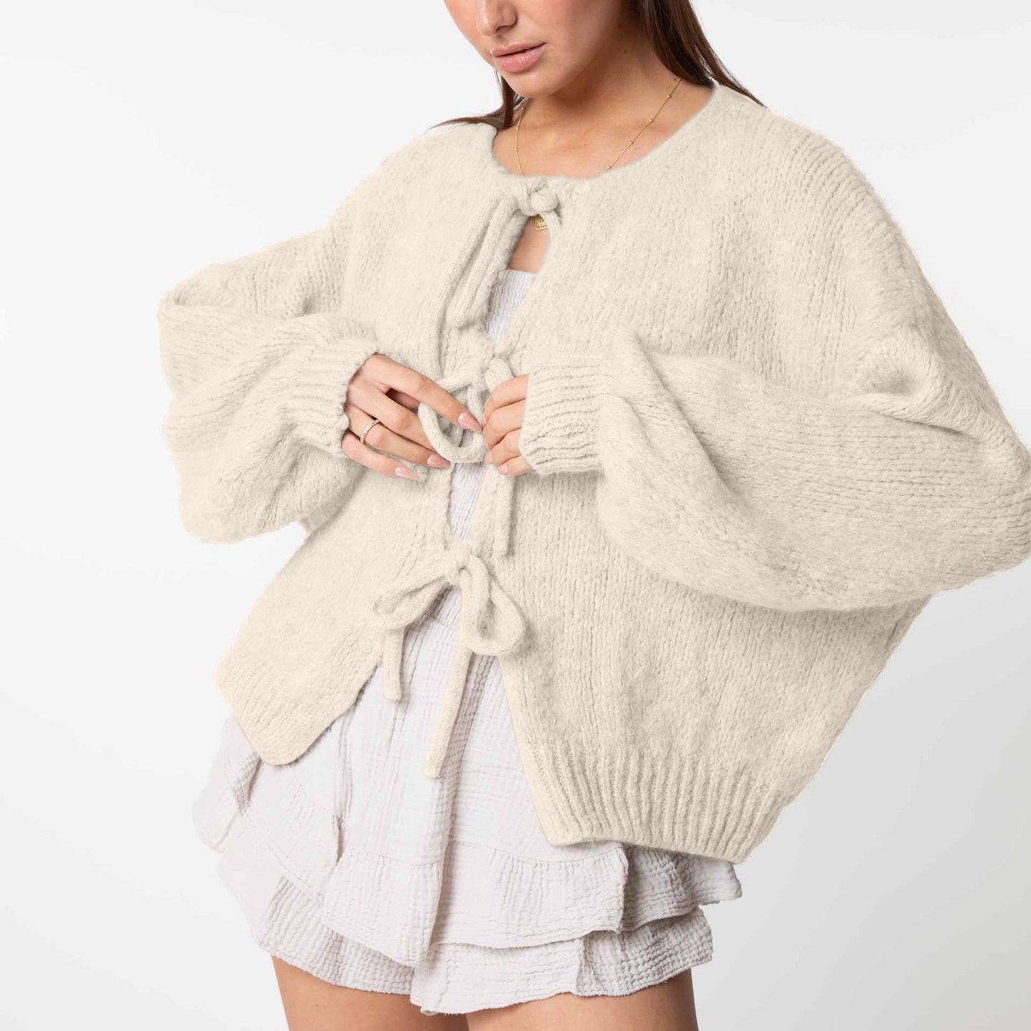 SERGIO | Gemütliche Strickjacke in Übergröße