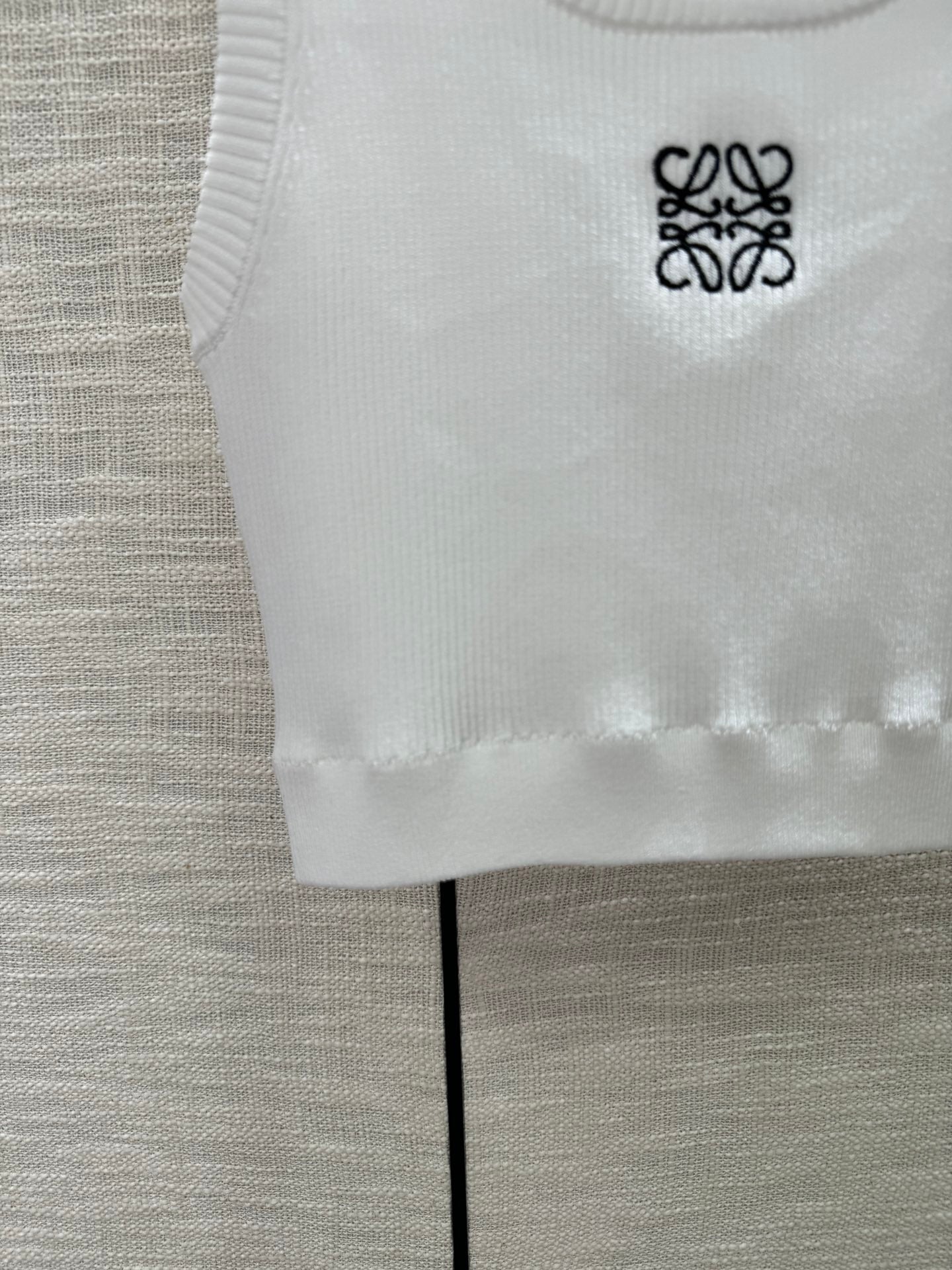 Loew Cropped Anagram Tank Top