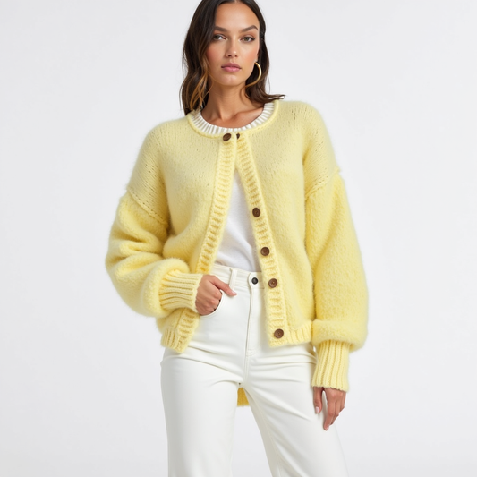ModenGlanz- Cozy Knit Cardigan