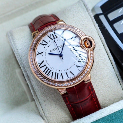 BALLON BLEU 33MM QUARTZ WHITE DIAL