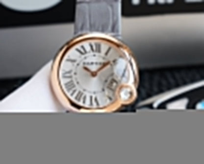 BALLON BLANC 33MM AUTOMATIC ROSE GOLD ARABIC NUMERALS