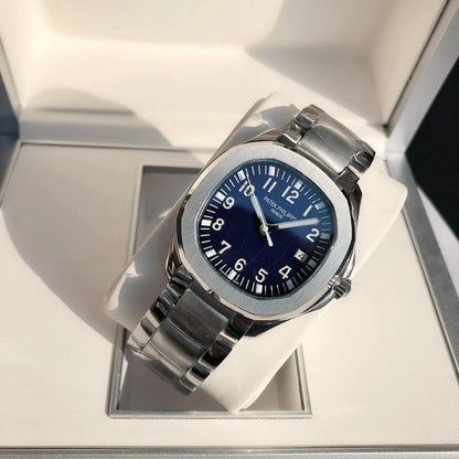 AQUANAUT STAINLESS STEEL BLUE DIAL