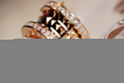 ZERO 1 ROCK PEDANT PINK GOLD NECKLACE