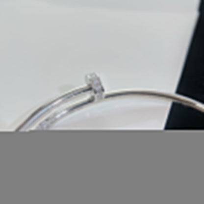 JUSTE BRACELET 2.5MM SILVER DIAMOND