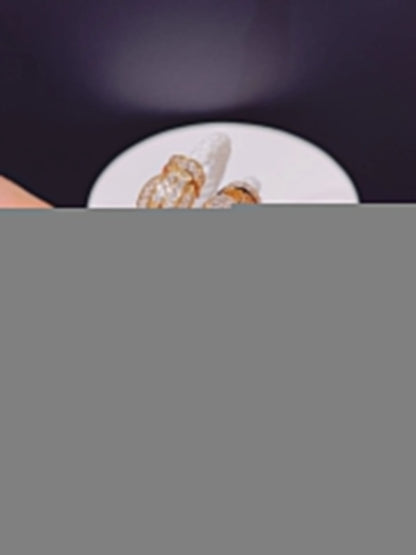 FORCE 10 PINK GOLD DIAMOND WHITE CORDERI LARGE MODEL