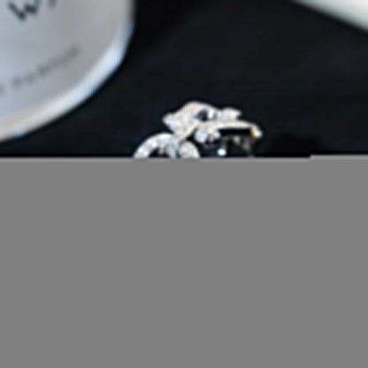 FORCE 10 SILVER DIAMOND RING