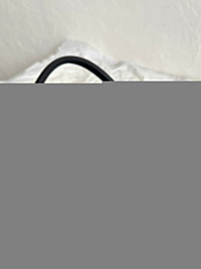 BV MEDIUM GEMELLI 36CM BLACK LAMBSKIN LEATHER