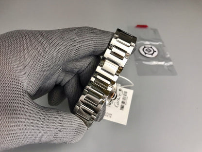 Cartier Balloon 36mm Silver Pink Gold Stainless Steel