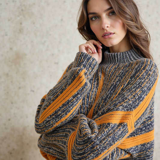 Kali Rollkragenpullover aus Strick & Kaschmir
