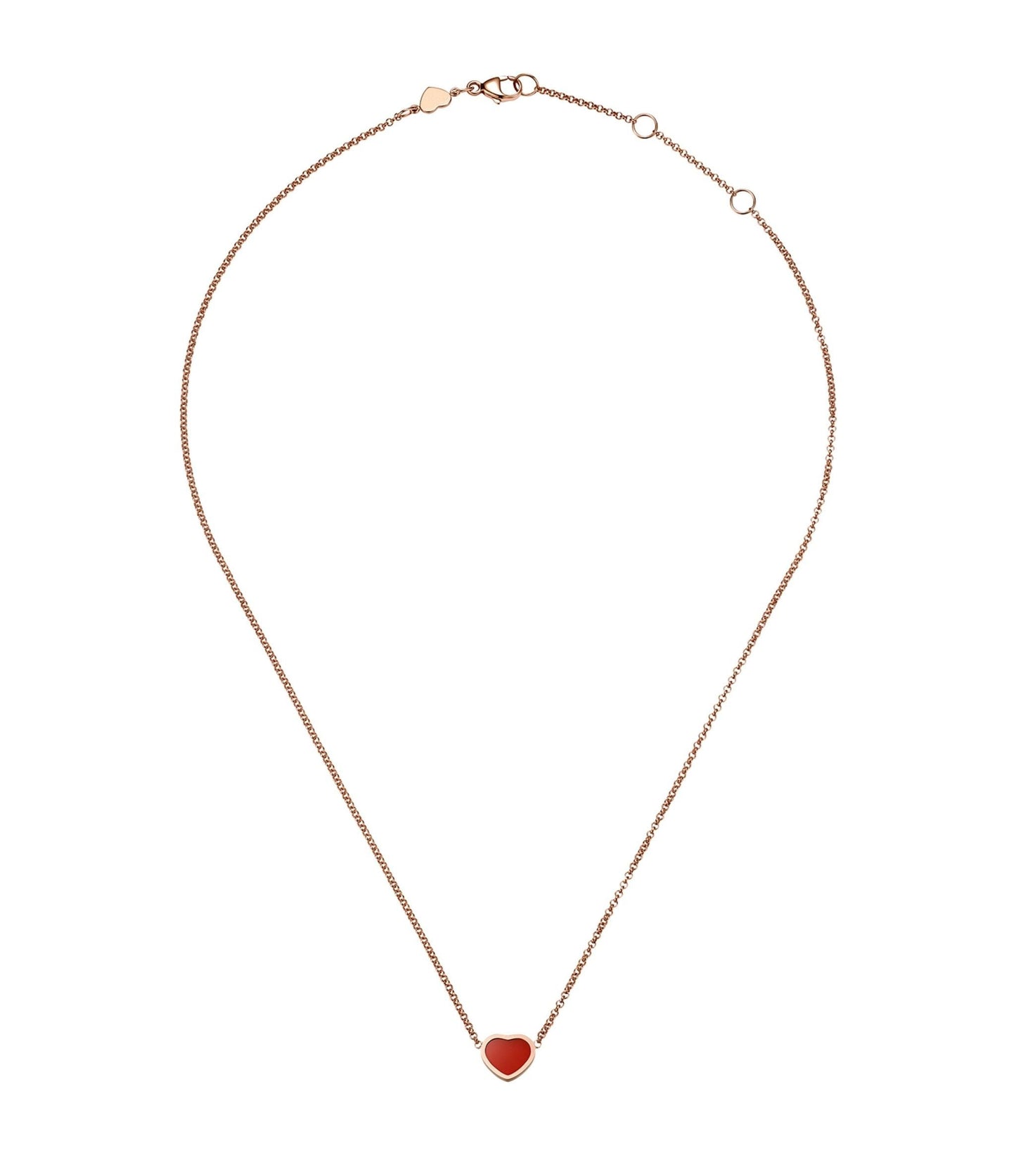 HEART PEDANT CARNELIAN NECKLACE