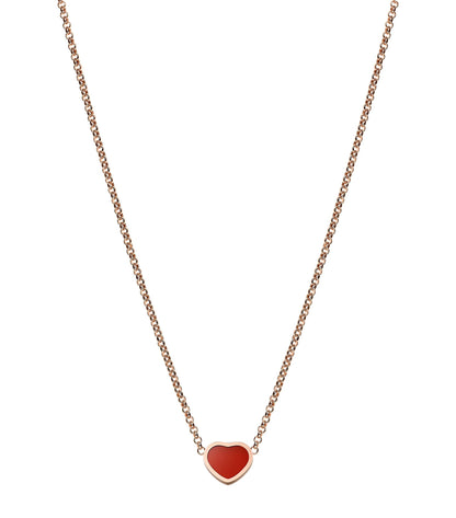 HEART PEDANT CARNELIAN NECKLACE