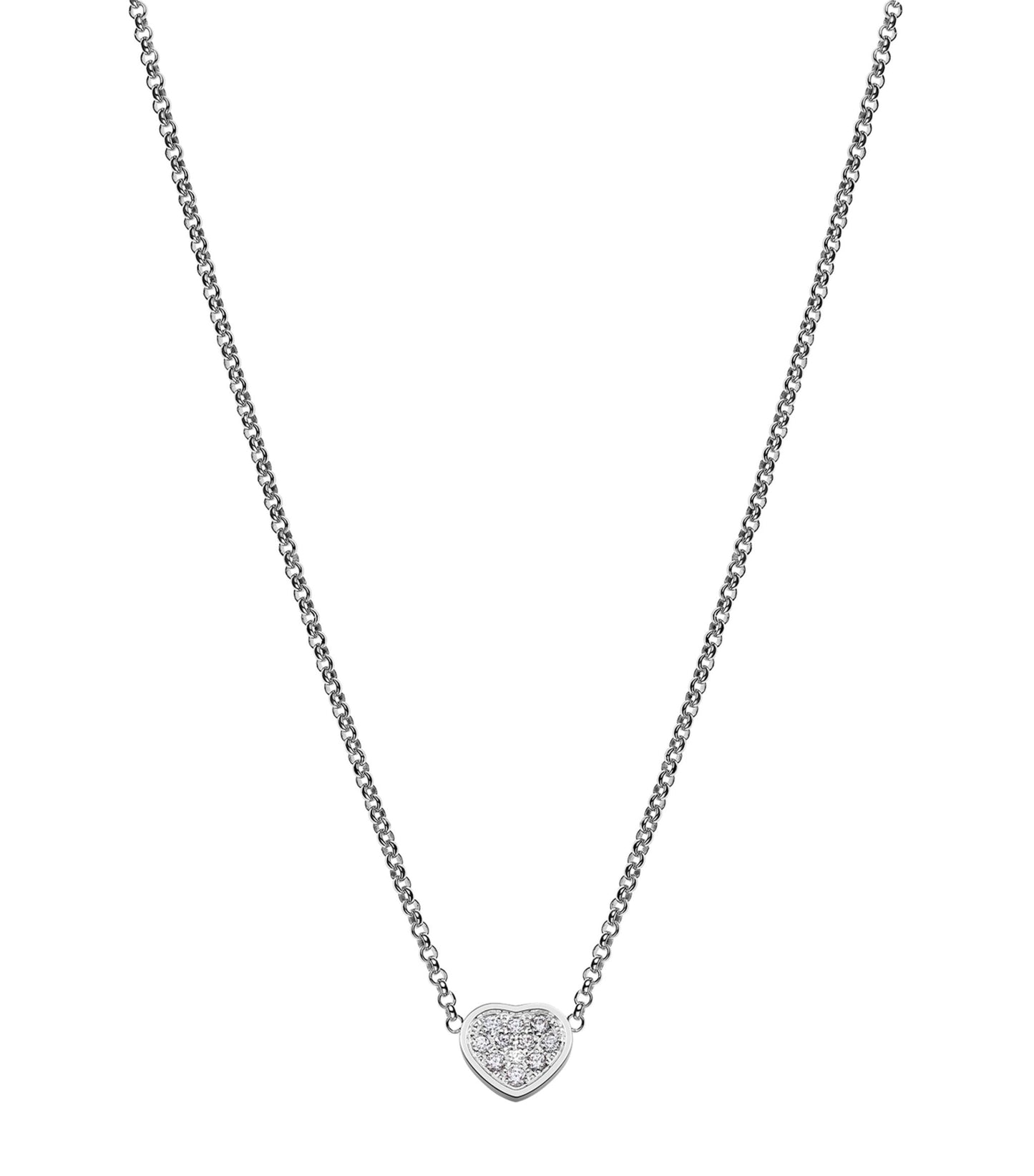 HEART PEDANT DIAMOND NECKLACE
