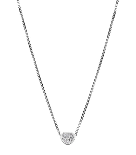 HEART PEDANT DIAMOND NECKLACE
