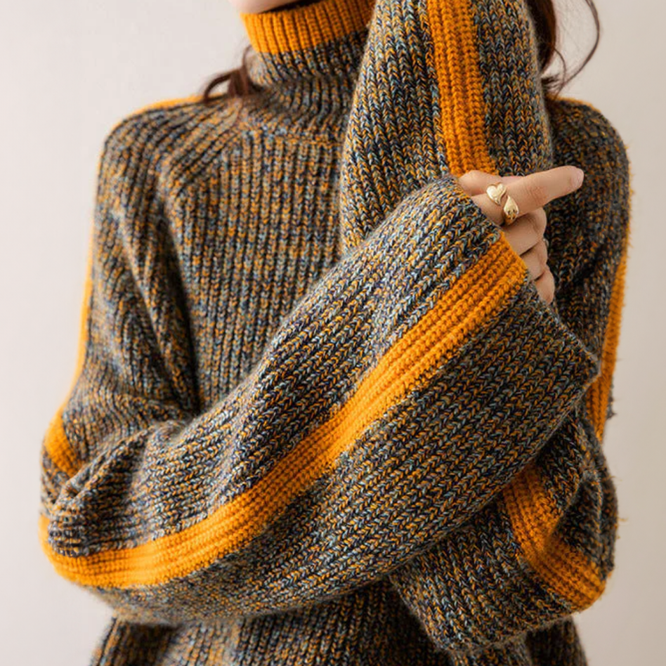 Kali Rollkragenpullover aus Strick & Kaschmir