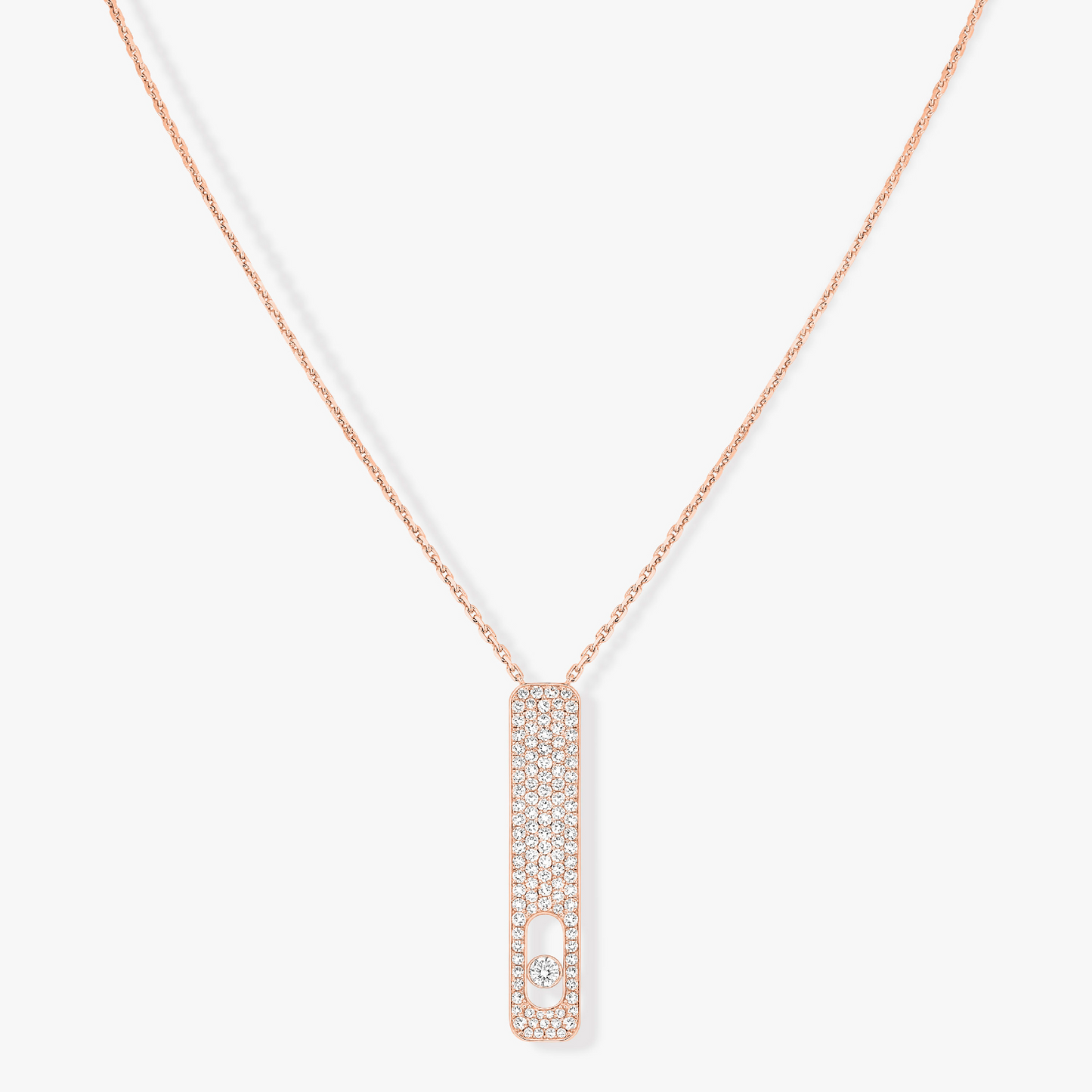 MY FIRST DIAMOND PAVED NECKLACE