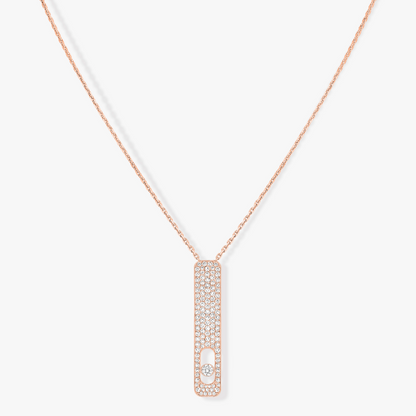 MY FIRST DIAMOND PAVED NECKLACE