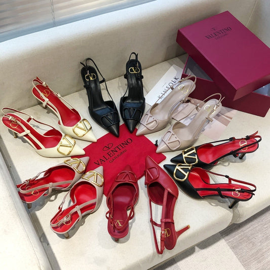 Valentino Slingback Pump 70mm Sheepskin