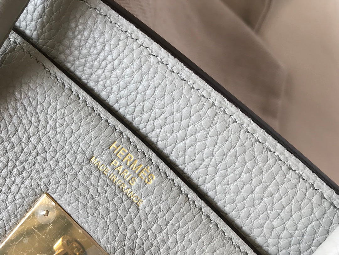 HM BIRKIN 35CM BAG CREAM TOGO GOLD HARDWARE