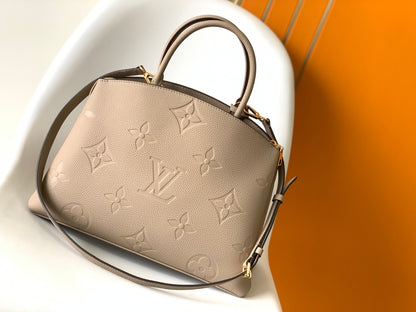 LV Petit Palais Bag Beige Cowhide 241139