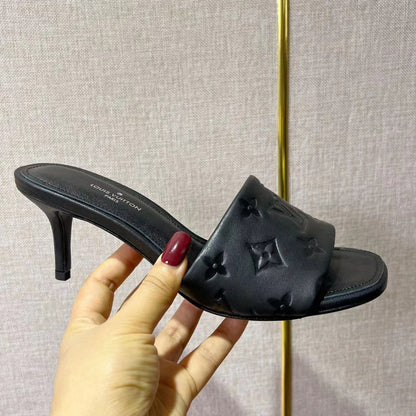 LV Neo Revival Mule 65mm Black Cowhide