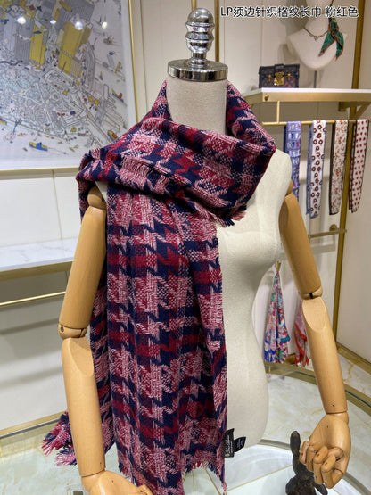 LP Opposite Scarf 190 CM In Colorful Cashmere 667374