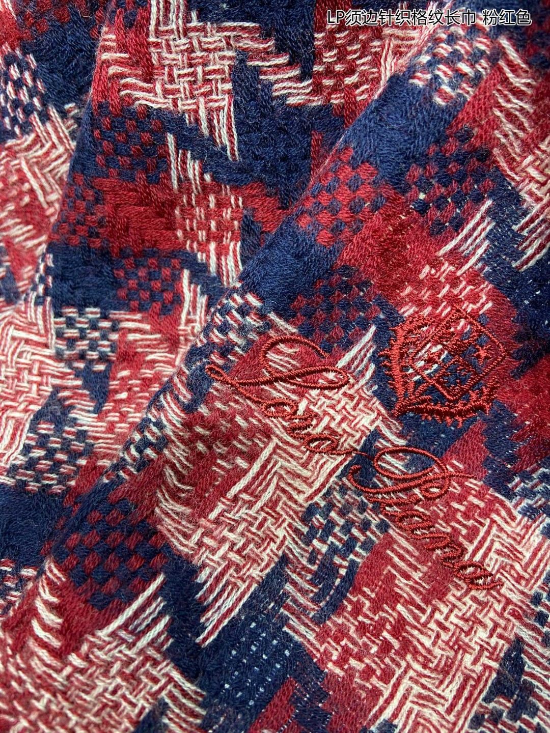 LP Opposite Scarf 190 CM In Colorful Cashmere 667374