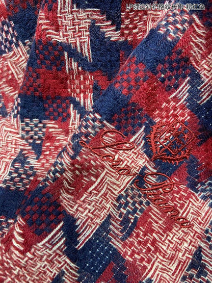 LP Opposite Scarf 190 CM In Colorful Cashmere 667374